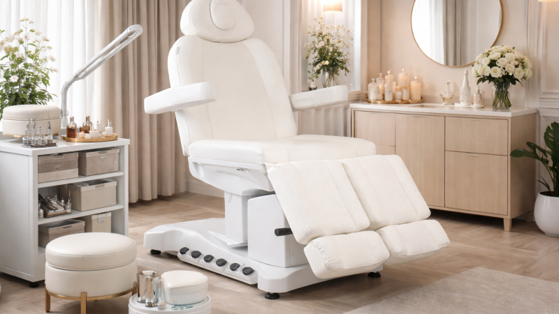 Електрически стол за педикюр Azzuro  – комфорт и професионализъм за вашия салон