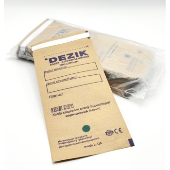 Комбиниран крафт плик за стерилизация 100х200 мм. 100 бр., хартиен