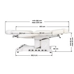 Електрически стол за педикюр Azzuro 708 Електрически стол за педикюр Azzuro 708