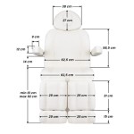 Електрически стол за педикюр Azzuro 708 Електрически стол за педикюр Azzuro 708