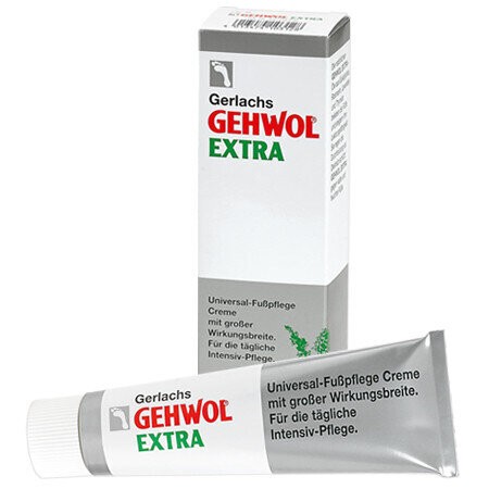 Крем за крака Gehwol Extra, с широкоспектърна ефикасност, туба 75 мл Крем за крака Gehwol Extra, с широкоспектърна ефикасност, туба 75 мл
