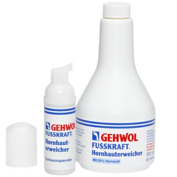 Пяна-омекотител Gehwol Fusskraft Callus, за мъртва кожа, мазоли и кокоши тръни 500 мл.