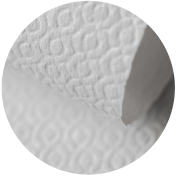 Козметични кърпи на ролка, релефни 88 бр./40см.