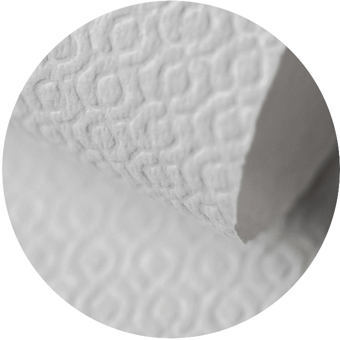 Козметични кърпи на ролка, релефни 88 бр./40см. Козметични кърпи на ролка, релефни 88 бр./40см.