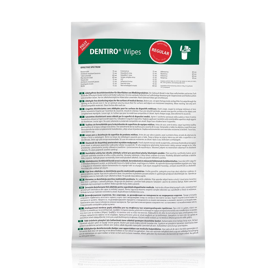 Dentiro Wipes 120 бр.
