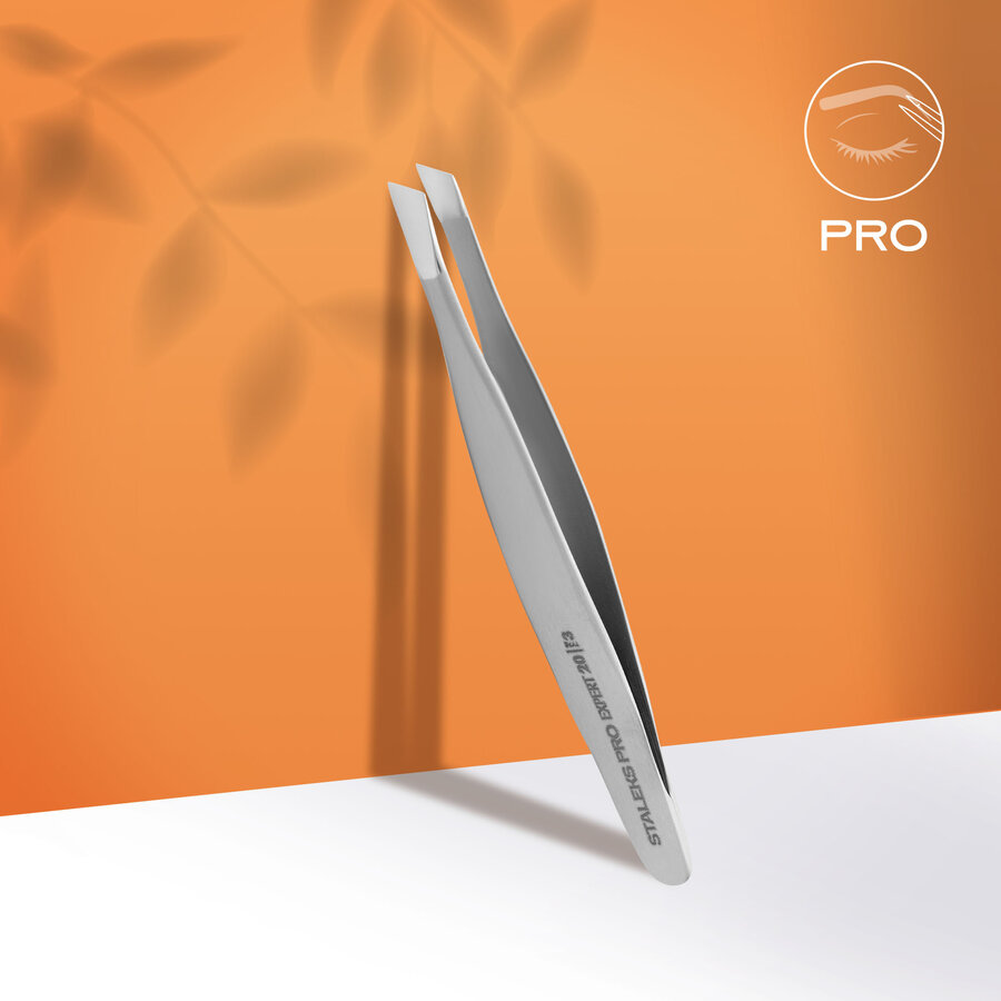 Пинсета за вежди скосена Expert 20 Type 3