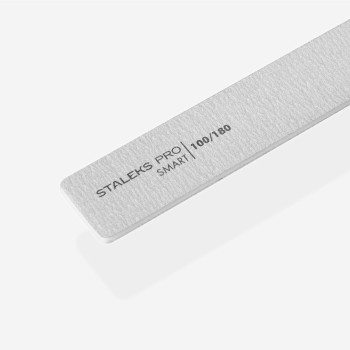 Широка  минерална пила за нокти Staleks 100/180 грит, 5 бр.