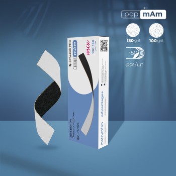 Сменяеми файлове papmAm Mix Expert 22 100/180 грит (50 бр.)