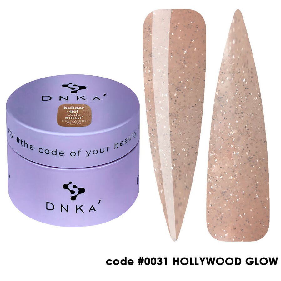 Гел за изграждане DNKa 031 Hollywood Glow 30 мл.