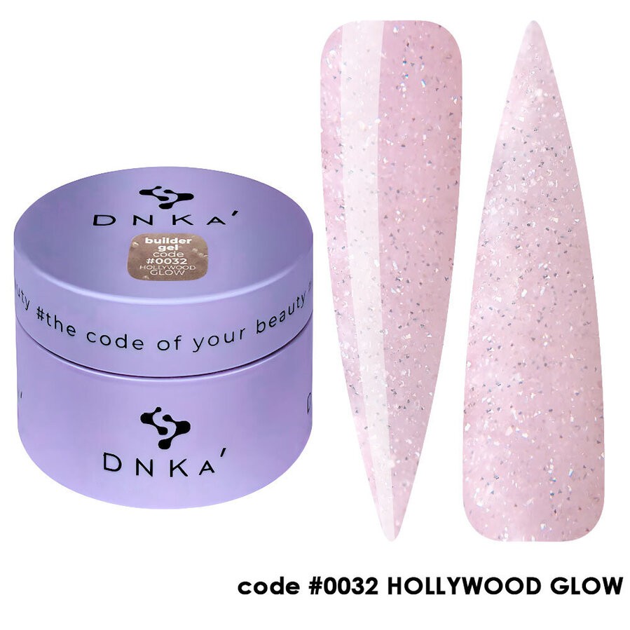 Гел за изграждане DNKa 032 Hollywood Glow 30 мл.