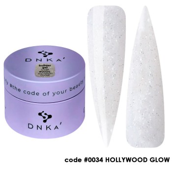 Гел за изграждане DNKa 034 Hollywood Glow 30 мл.