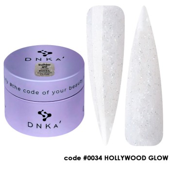 Гел за изграждане DNKa 034 Hollywood Glow 30 мл.