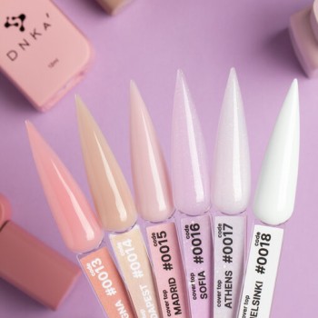 Цветен топ лак DNKa Madrid 12 мл. Цветен топ лак DNKa Madrid 12 мл.