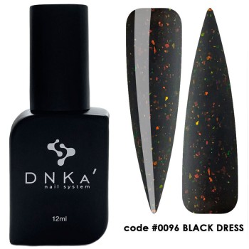 Цветна каучукова основа DNKa 0096 Black Dress 12 мл.