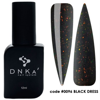 Цветна каучукова основа DNKa 0096 Black Dress 12 мл.