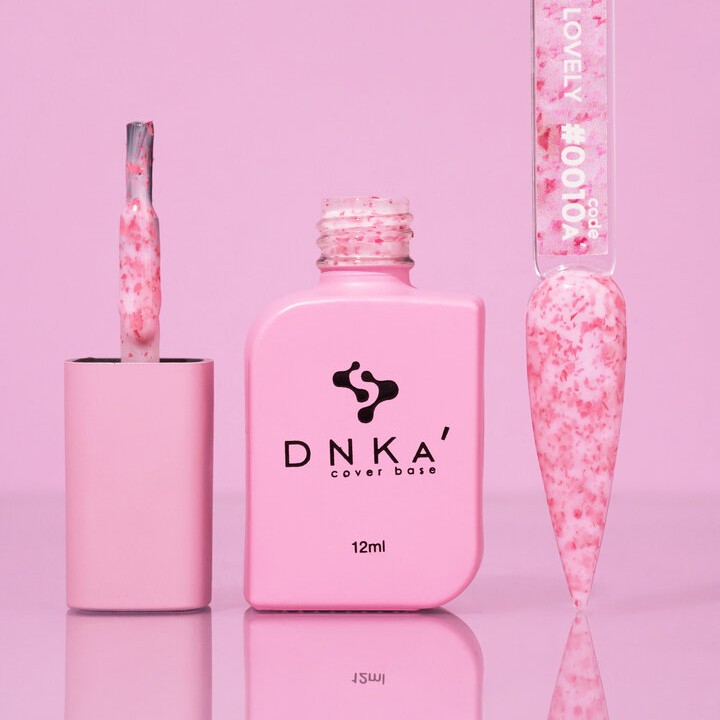 Цветна каучукова основа DNKa 0010A Lovely 30 мл.