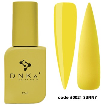 Цветна каучукова основа DNKa 0021 Sunny 12 мл.
