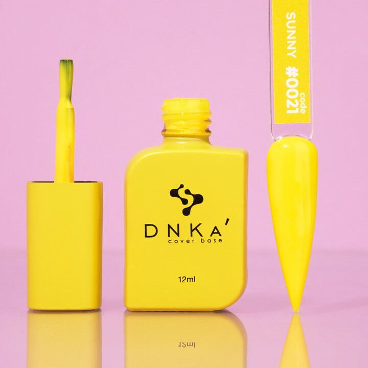 Цветна каучукова основа DNKa 0021 Sunny 12 мл.
