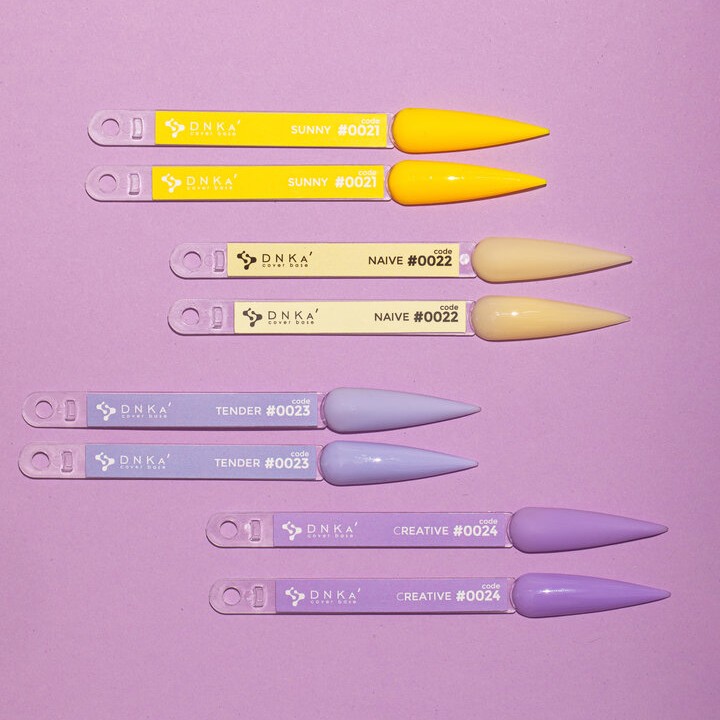 Цветна каучукова основа DNKa 0022 Naive 12 мл.