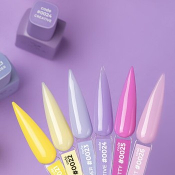 Цветна каучукова основа DNKa 0025 Pretty 12 мл.