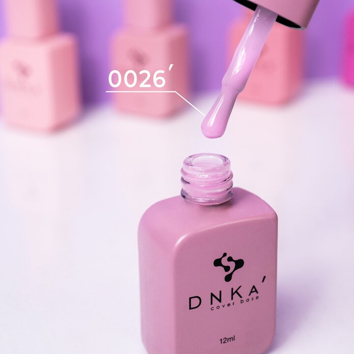Цветна каучукова основа DNKa 0026 Sweet 12 мл.