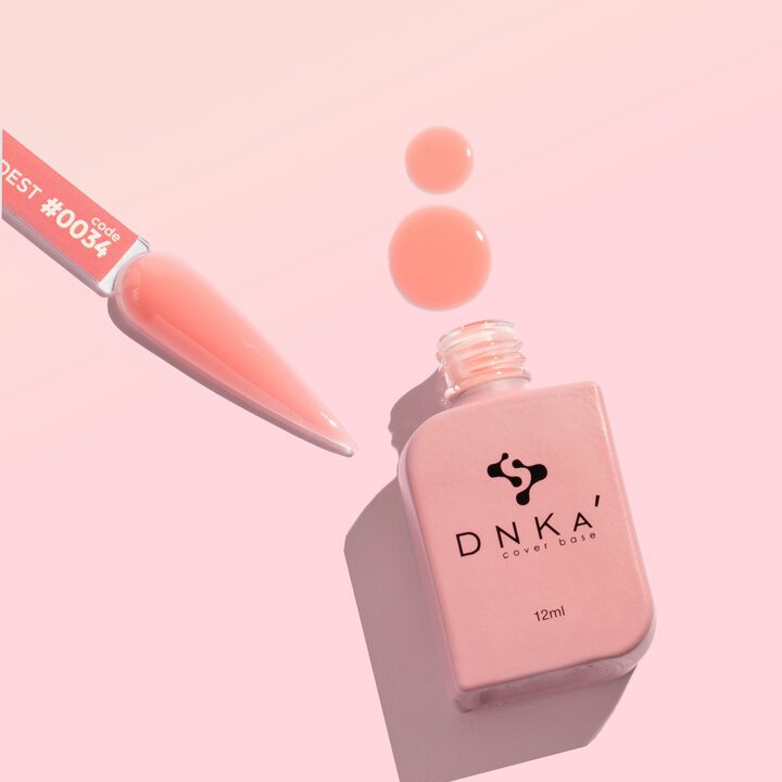 Цветна каучукова основа DNKa 0034 Modest 12 мл. Цветна каучукова основа DNKa 0034 Modest 12 мл.