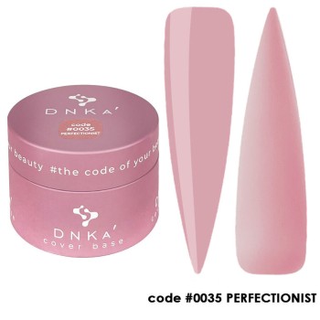 Цветна каучукова основа DNKa 0035 Perfectionist 30 мл.