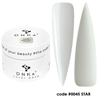Цветна каучукова основа DNKa 0045 Star 30 мл.