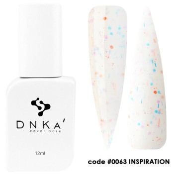 Цветна каучукова основа DNKa 0063 Inspiration 12 ml.
