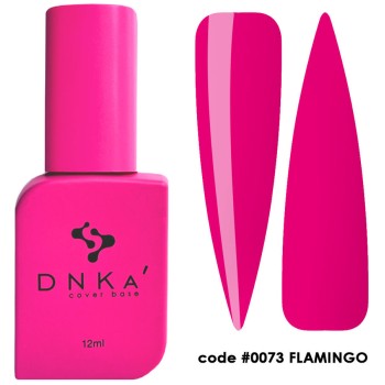 Цветна каучукова основа DNKa 0073 Flamingo 12 ml.