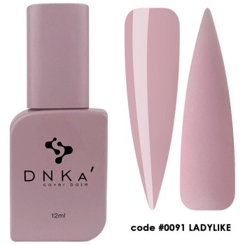 Цветна каучукова основа DNKa 0091 LadyLike 12 мл..