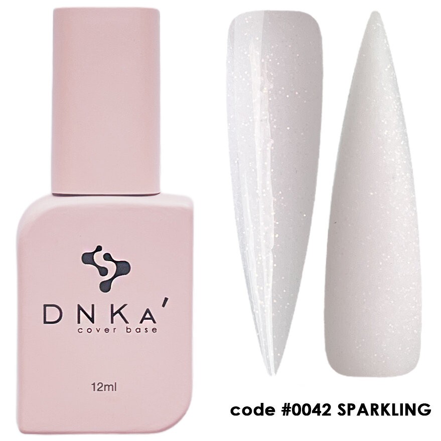 Цветна каучукова основа DNKa 0042 Sparkling 12 мл.