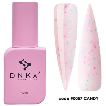 Цветна каучукова основа DNKa 0057 Candy 12 мл.