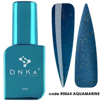 Цветна каучукова основа DNKa 0064 Aquamarine 12 мл.