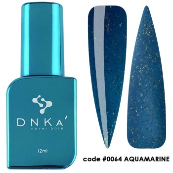 Цветна каучукова основа DNKa 0064 Aquamarine 12 мл.