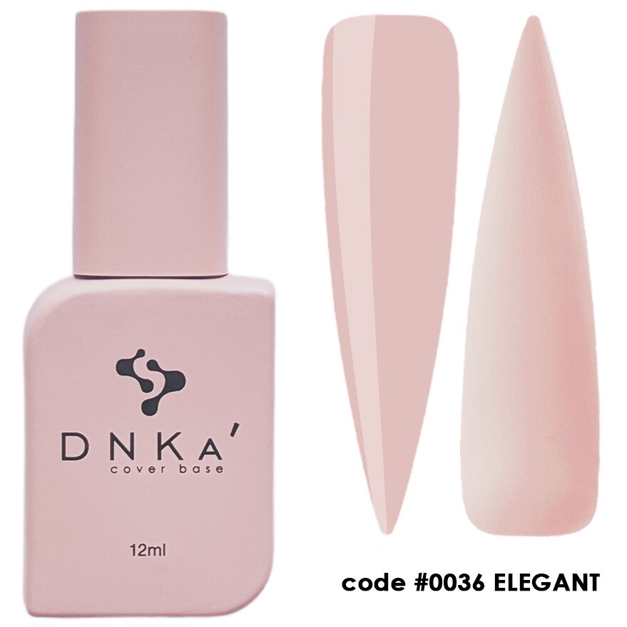 Цветна каучукова основа DNKa 0036 Elegant 12 мл. Цветна каучукова основа DNKa 0036 Elegant 12 мл.