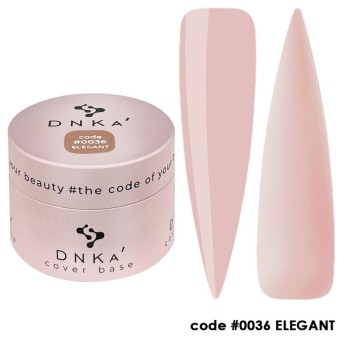 Цветна каучукова основа DNKa 0036 Elegant 30 мл.