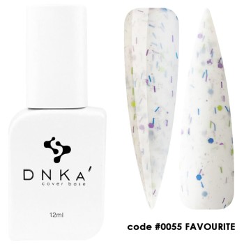 Цветна каучукова основа DNKa 0055 Favourite 12 мл.