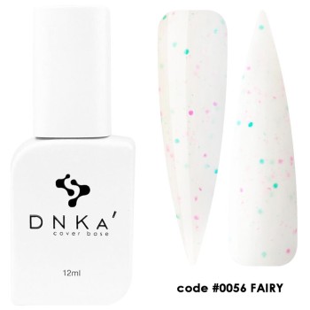 Цветна каучукова основа DNKa 0056 Fairy 12 мл.