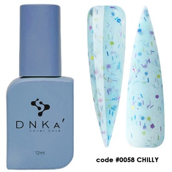 Цветна каучукова основа DNKa 0058 Chilly 12 мл.
