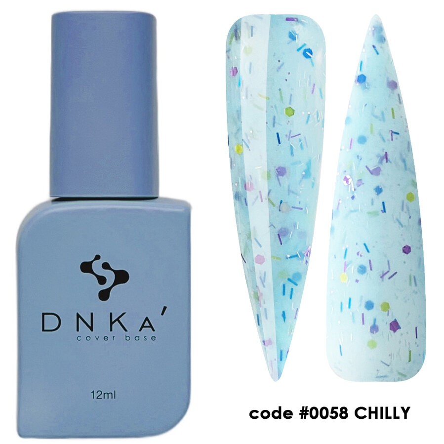 Цветна каучукова основа DNKa 0058 Chilly 12 мл. Цветна каучукова основа DNKa 0058 Chilly 12 мл.