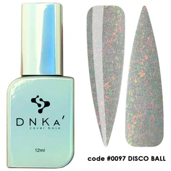 Цветна каучукова основа DNKa 0097 Disco Ball 12 мл.