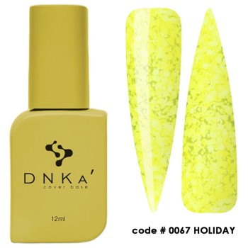 Цветна каучукова основа DNKa 0067 Holiday 12 мл.