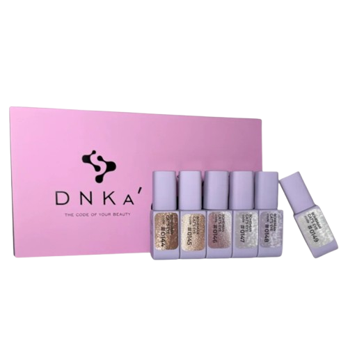 Комплект гел лакове DNKa Bohemian 144-149,  5+1