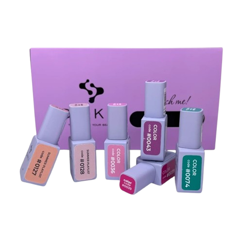 Комплект гел лакове DNKa  5+1 Лято