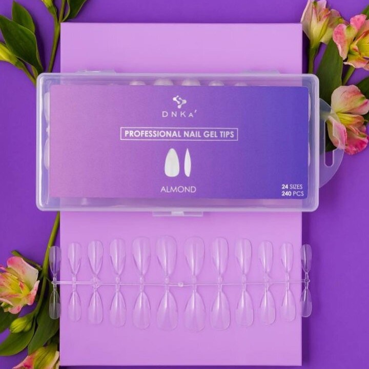 Гел типсове DNKa БАДЕМ 240 бр.
