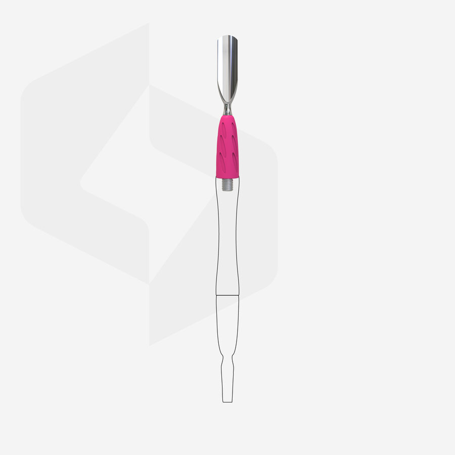 Работна част на избутвач Combo UNIQ 17 заоблен широк