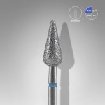 Диамантен накрайник конус син остър 4 мм