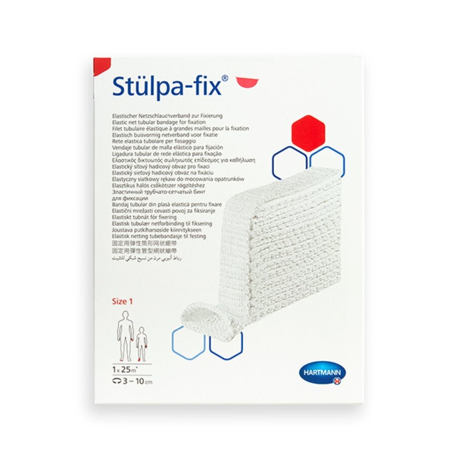 Еластична превръзка тип ръкав с едра мрежа, 25 м.