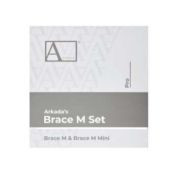 Brace M Set Arkada комплект инструменти за корекция на враснали нокти на краката 